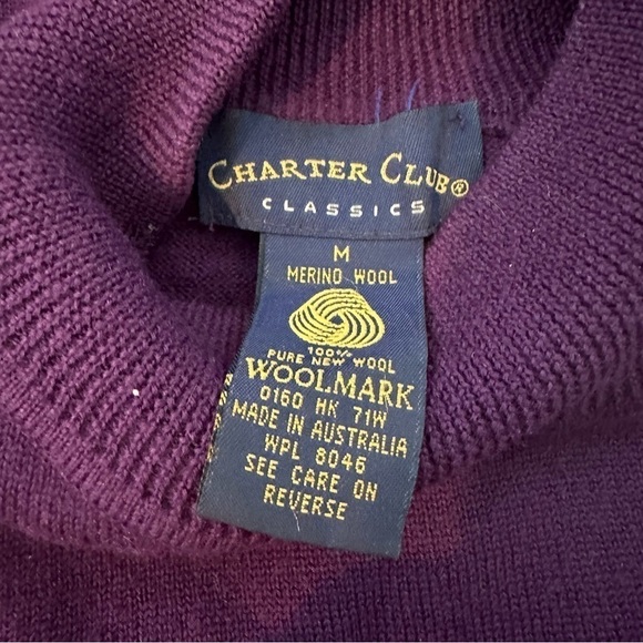 Charter club classic wool sweater - Picture 6 of 7